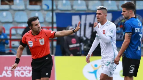 Maza protagonizó la polémica de la fecha con la mano no cobrada a Díaz