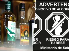 Vuelven los sellos: Fecha y cómo se aplica la nueva ley de etiquetado de alcohol