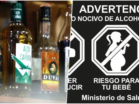 Vuelven los sellos: Fecha y cómo se aplica la nueva ley de etiquetado de alcohol