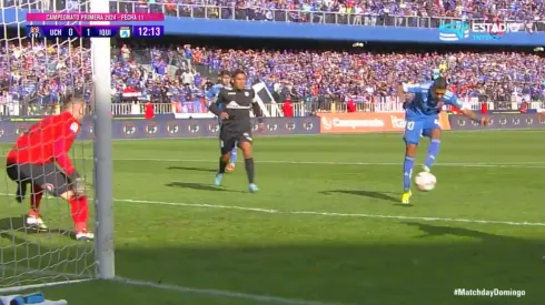 El no gol de Chorri Palacios...