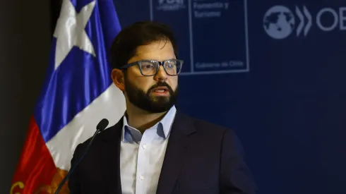 Presidente Gabriel Boric fue evaluado en la reciente encuesta.