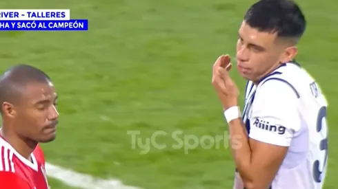 Ulises Ortegoza dejó una anécdota graciosa tras una victoria de Talleres ante River Plate.