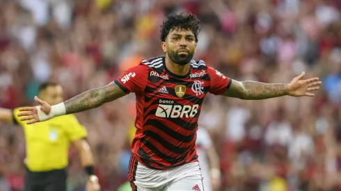 Gabigol calentó el duelo ante Palestino