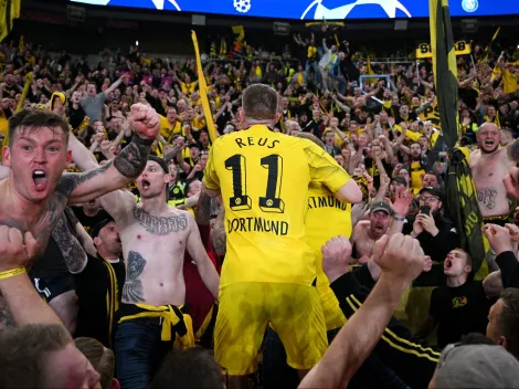 ¡Marco Reus, ídolo en Dortmund! El alemán se une a los cánticos de la hinchada tras derrotar al PSG