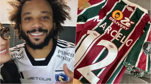 Marcelo se llevó la camiseta de Colo Colo