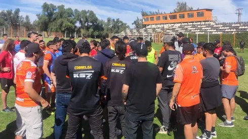 Así se vivió el momento del apriete.