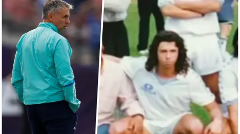 Gustavo Álvarez en sus tiempos con Temperley en Argentina.