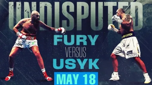 Tyson Fury y Oleksandr Usyk buscarán coronarse como campeón indiscutido pesado de boxeo.