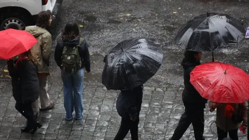 Lluvia en Santiago (20 de mayo de 2024)