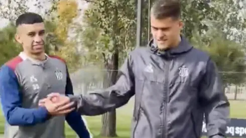 Ortegoza celebró ante Federico Girotti una peculiar tanda.