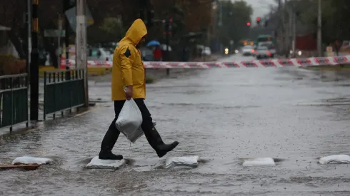 Lluvia en Quilicura, Santiago (22 de mayo de 2024)
