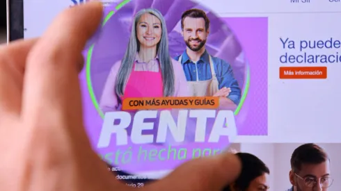 Sitio web de la Operación Renta 2024.