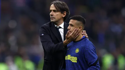Alexis Sánchez y Simone Inzaghi. ¿Seguirán juntos en el Inter de Milán?
