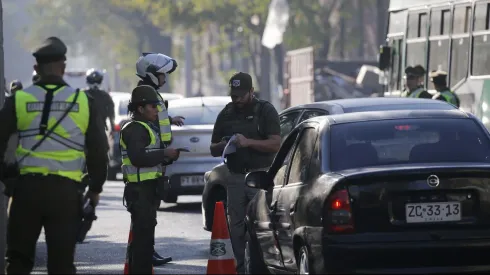 Fiscalización de tránsito.