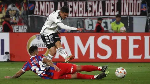 Lucas Cepeda le marcó a Cerro Porteño.