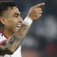 Darío Lezcano todavía vibra por Colo Colo: festeja el gol de Carlos Palacios a Cerro Porteño