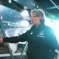 \'¡Esa no es original!\': Daniel Morón se molesta al ver la camiseta de Colo Colo en el Museo de la Conmebol