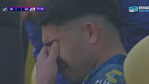 Braian Martínez despertó mucha preocupación por esta imagen.