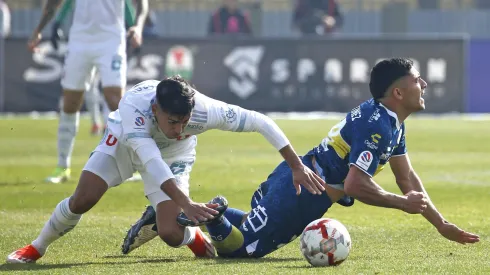 La disputa entre Hormazábal que terminó con Braian Martínez con una grave lesión.