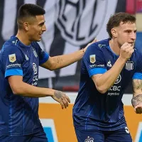 Bruno Barticciotto explica por qué festejó su doblete en Talleres con un duelo de cachipún