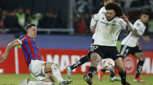 Maximiliano Falcón se alzó como el héroe del empate de Colo Colo con Cerro Porteño.