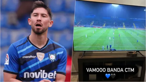 Felipe Loyola miró la eliminación de Huachipato desde la distancia