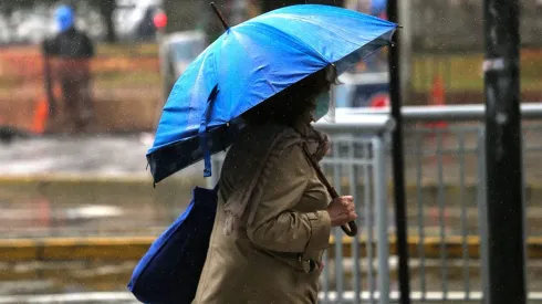 Lluvia en Concepción (imagen referencia, abril 2022)