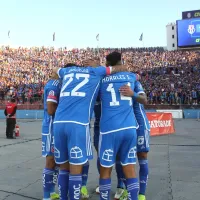 El festejo de la U tras cerrar la primera rueda como líder del Campeonato Nacional