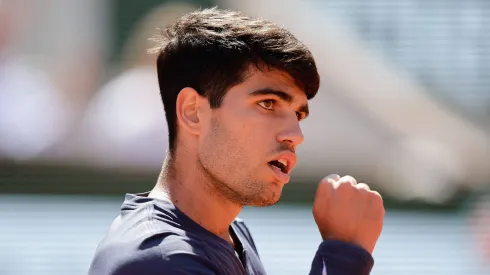 Carlos Alcaraz en Roland Garros.