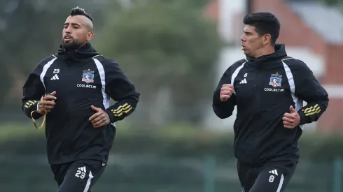 Con Arturo Vidal a la cabeza, Colo Colo volvió a los entrenamientos.