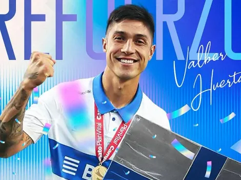 Oficial: Valber Huerta regresa a la UC