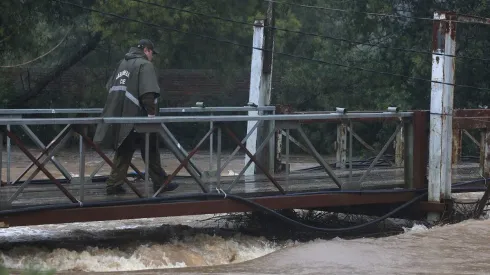 Senapred ordenó la evacuación de las viviendas que están ubicadas en las riberas del Río Andalien en Concepción.