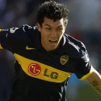 ¡Así de feliz! Gary Medel casi pierde su billetera en su arribo a Boca Juniors