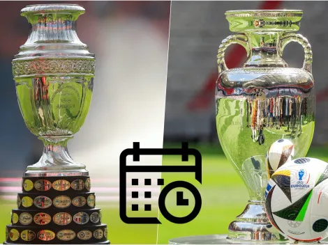 A programarse: el calendario de la Copa América y la Euro 2024