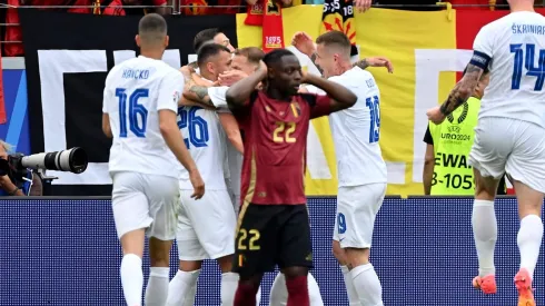 Eslovaquia venció por primera vez a Bélgica en un partido oficial.