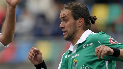 Ignacio Ithurralde en acción por Audax Italiano.