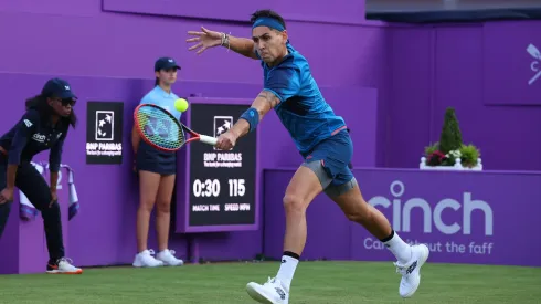 Alejandro Tabilo sigue en carrera en Londres.