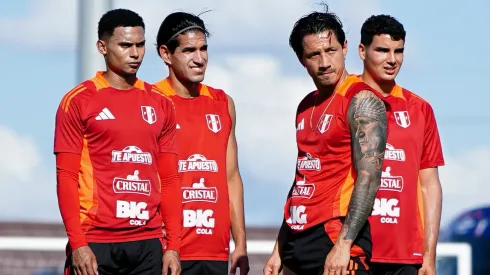 Perú se alista para el partido con Chile.