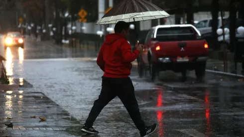 Lluvia en Santiago