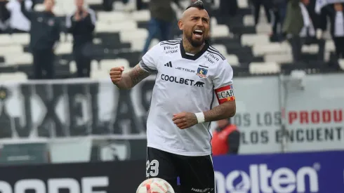 Arturo Vidal le marcó un gol a Colegio Quillón.