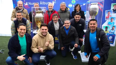 Grandes referentes del fútbol fueron parte de la actividad familiar.