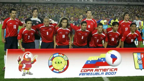 Chile en su debut en la Copa América de 2007.