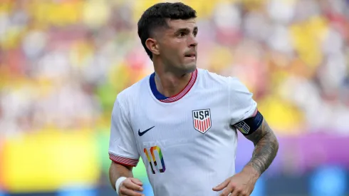 Christian Pulisic, estrella de Estados Unidos, en la derrota de su Selección ante Colombia.