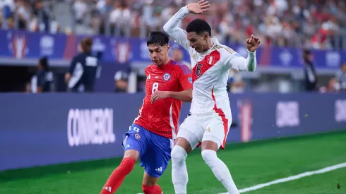 Darío Osorio jugó un triste partido ante Perú.