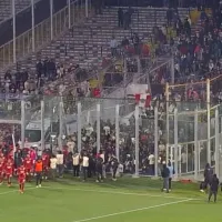 Tristes videos de la pelea en las tribunas del Monumental entre Colo Colo y Universitario de Lima