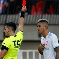 Leandro Fernández se va expulsado en la U por agredir a figura de San Antonio Unido