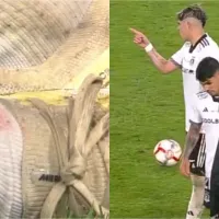 Palacios amenaza a Mosevich por un golpe que lo dejó ensangrentado en el Colo Colo vs O\'Higgins
