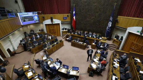 Valparaiso, 2 de julio 2024.<br />
Vista general de la sesion del Senado.<br />
Raul Zamora/Aton Chile