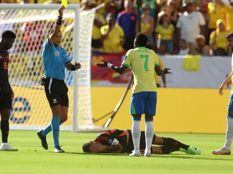 Problemas para Brasil: no podrá contar con Vinicius ante Uruguay