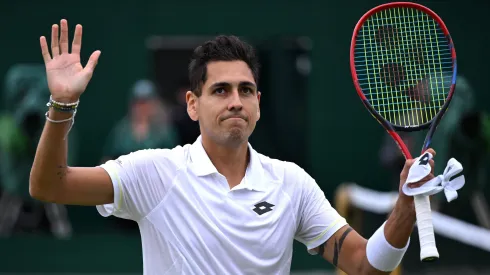 Alejandro Tabilo vuelve a celebrar en Wimbledon.